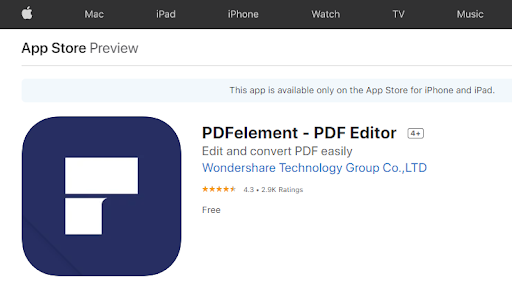 APP For iPhone To Convert PDF To Excel 